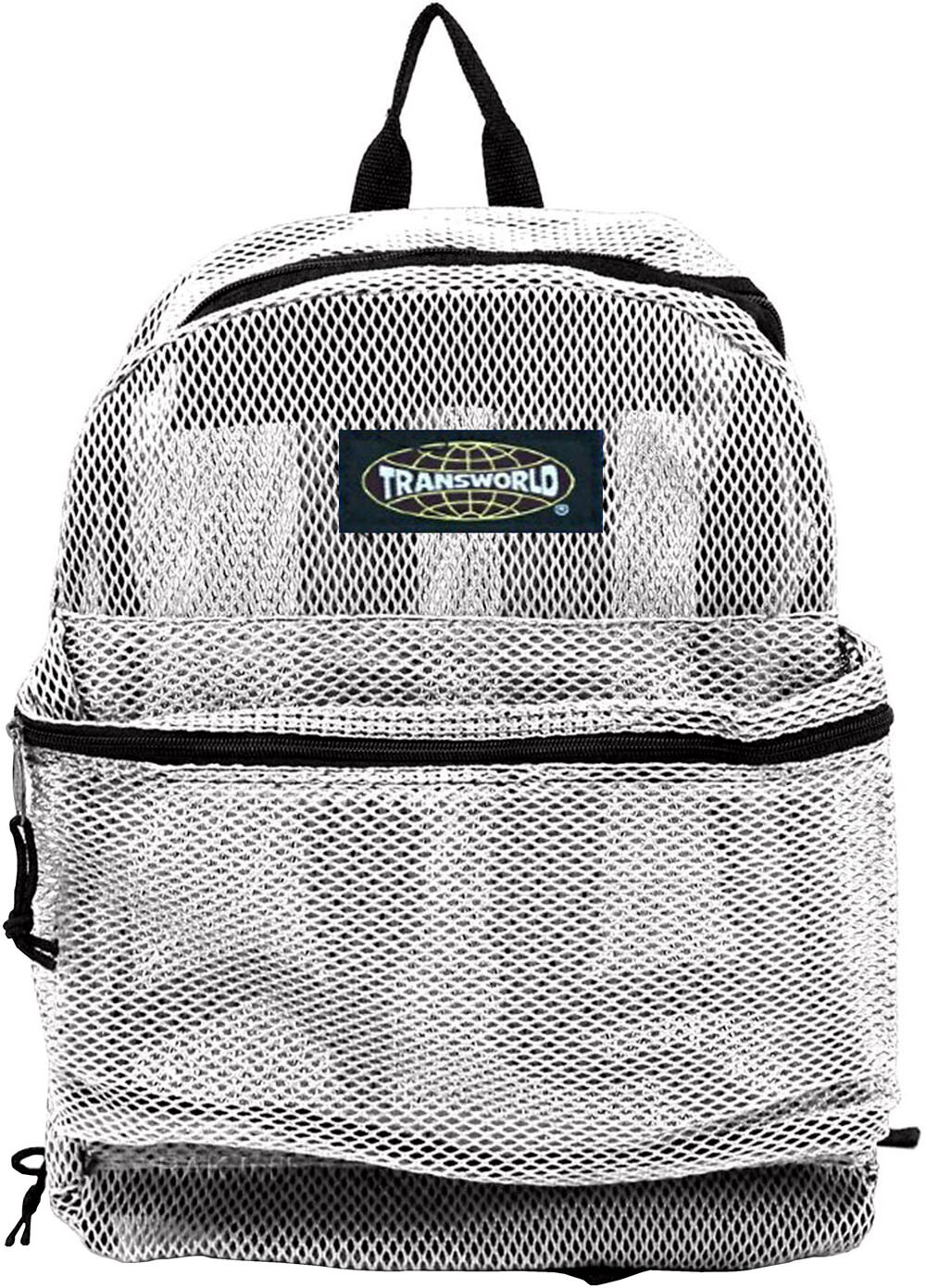 17-inch NEW See-Through Mesh Backpack/Book Bag/School /Hike /Travel Backpack