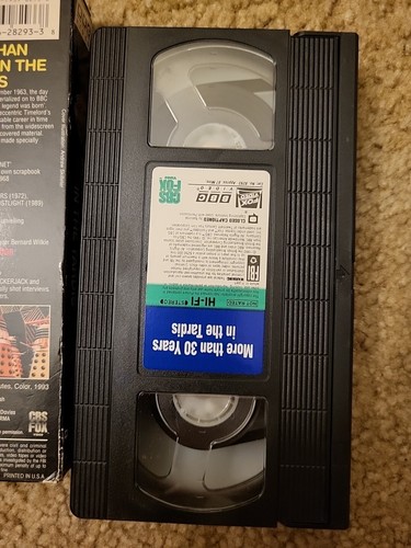 VHS Doctor Who More than Thirty Years in the Tardis Documentary Rare Videotape - Picture 5 of 5