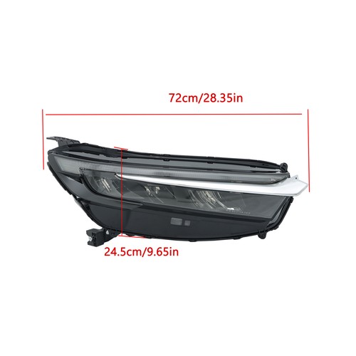 Headlight Headlamp Assembly LED For 23-24 HONDA CR-V Single RH Side Clear Lens - Picture 9 of 12