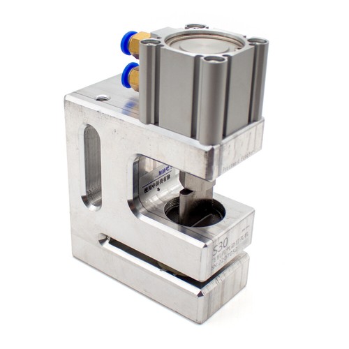 Butterfly Shape Pneumatic Hole Puncher Air Punching Machine Plastic Bag Maker Y - Picture 4 of 6