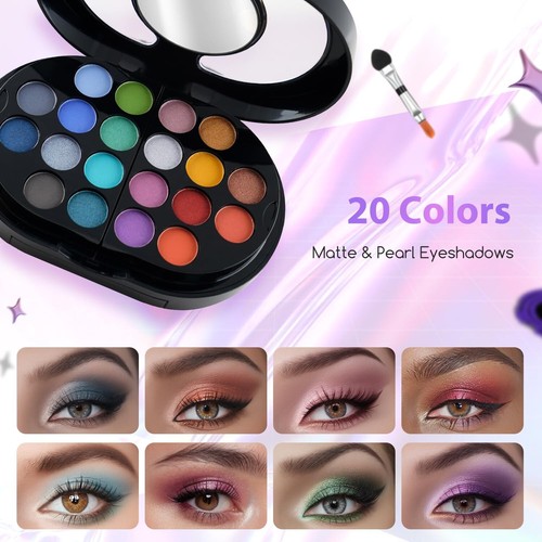 All in One Make-up Set Komplettset für Mädchen Teens Frauen Make-up Geschenkset inklusive - Bild 5 von 7