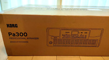 Korg PA300 61-Key Professional Arranger Keyboard with Built-in Speaker 8.35kg