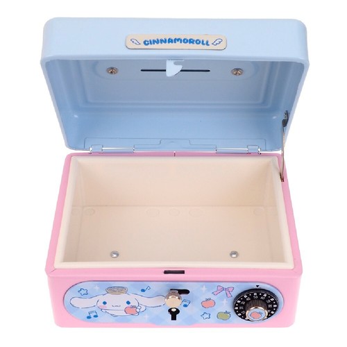 Cinnamoroll Cash Bank Kids Saving Money Tin Coin Box Piggy Safe Storage Case - Picture 2 of 4