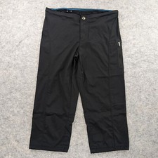 Columbia Pants Womens 6 Black Cropped 20" Inseam Nylon Outdoors Hiking Camping