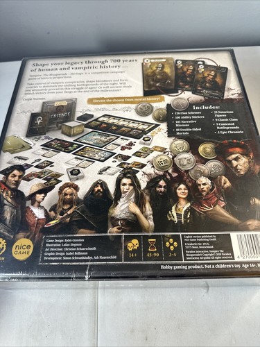Vampire: the Masquerade - Heritage Boardgame *READ* - 第 3/4 張圖片
