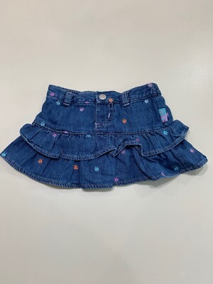 baby girl jean skirt