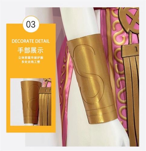 The Legend Of Zelda Halloween Outfits Zelda Cosplay Costume Full Set Party Dress - Picture 12 of 24