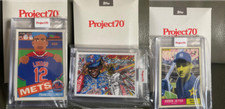 Topps Project 70 Baseball Card (Lindor, Guerrero Jr, Derek Jeter) #7-9 (3 Cards)