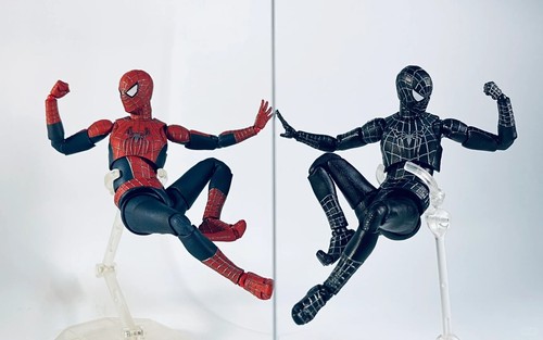 CT Toys Spider-Man 3 Movie figure Tobey Maguire Venom & Classic 6" action figure - Picture 3 of 28