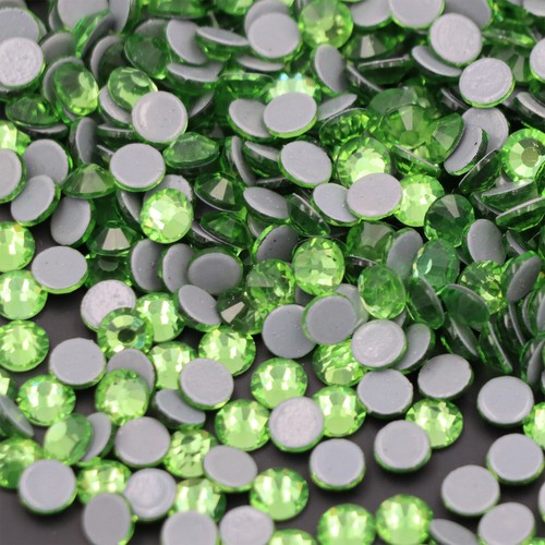 Cristallo AB strass vetro hotfix ferro su strass cucito e decorazione tessuto - Imagen 22 de 34
