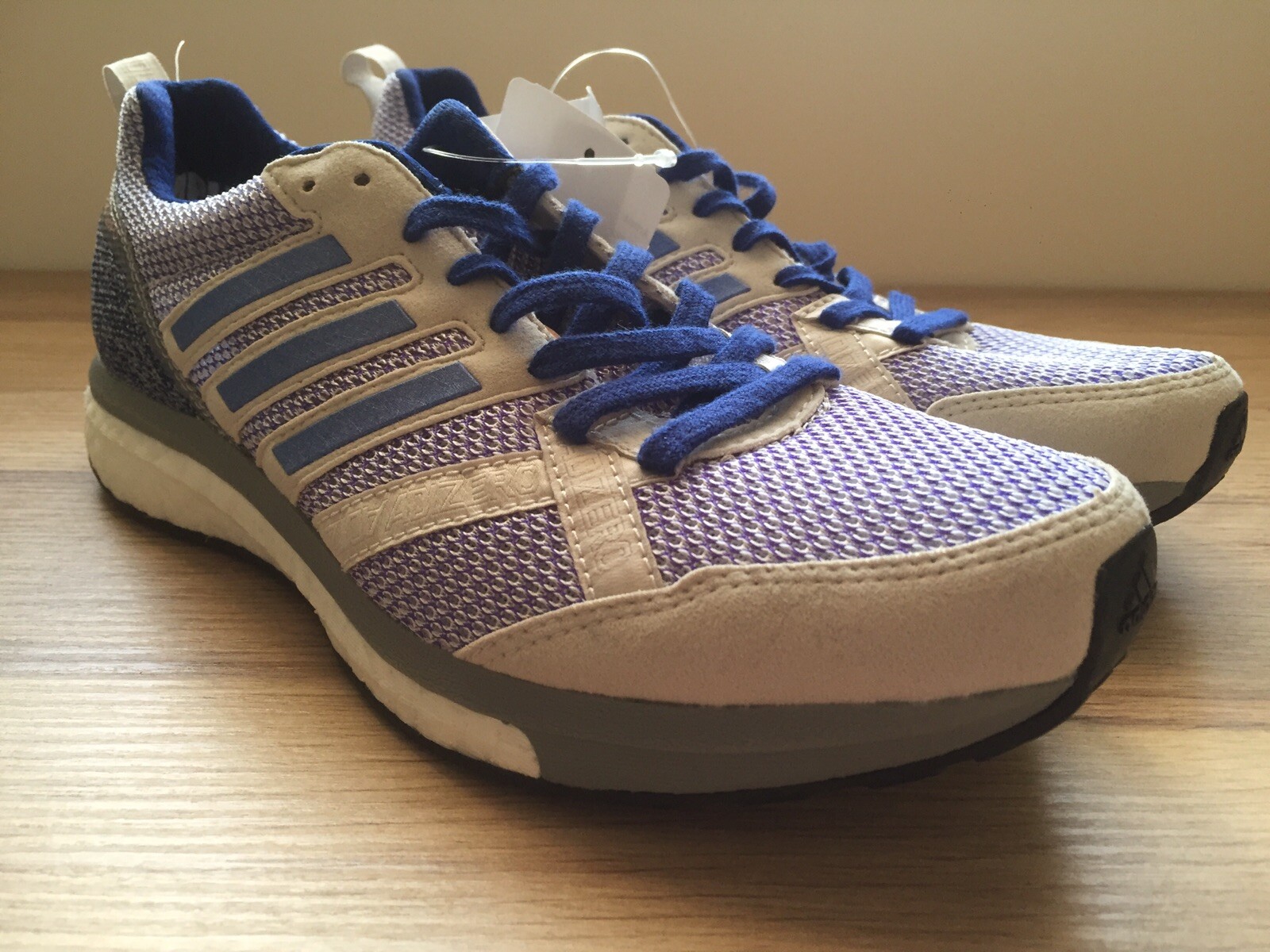 Adidas adizero tempo boost mujer 9 UK 5.5 gris 2 Real púrpura misterio Tinta BNWT Adidas adizero tempo boost mujer 9 9 9 UK 5.5 gris 2 Real púrpura misterio Tinta BNWT cómodo