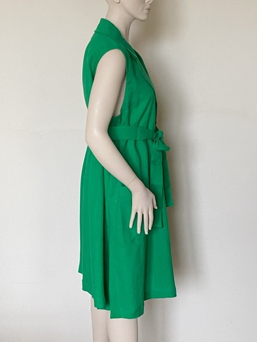 MARINA RINALDI, 100% LINEN Vest in Green, Size MR 29, 20W US, 50 DE, 58 IT - Picture 7 of 11