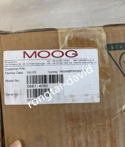 1PCS NEW MOOG D661-4060 Servo valve - 第 1/3 張圖片
