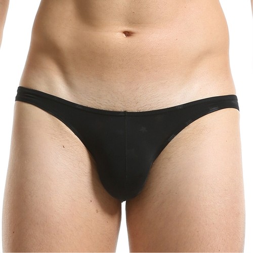 Men Ice-silk Mesh Briefs Underwear Breathable Pouch Panties Bottom Lingerie US - Picture 17 of 27