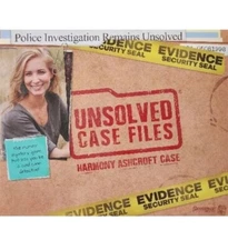 Murder Mystery Game Unsolved Case Files: Harmony Ashcroft Case - Open Box - New 