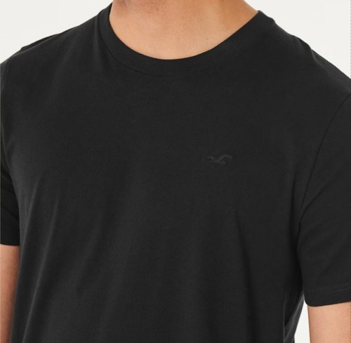 HOLLISTER T-SHIRT MEN'S MEDIUM & LARGE CREW NECK CORE FIT 100 % COTTON NEW - Picture 10 of 30