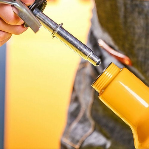 High Pressure Lubrication Feed Oil Can Spray Pot Pump Action Oiler Tool Kit Auto - Picture 4 of 9
