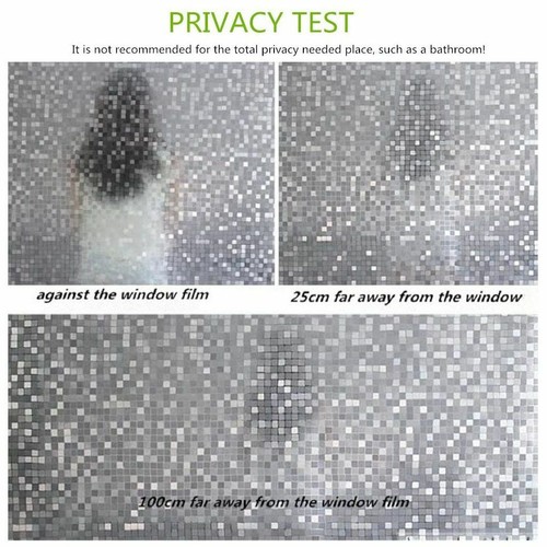 Home Window Film Privacy Static Cling Stained Glass Film Sticker Decoration NEW - Picture 5 of 18