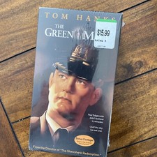 The Green Mile VHS, 2000, Collectors Edition - W/ Documentary New Sealed 2 Tapes