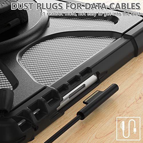 Microsoft Hülle 13 Zoll 2022, Rugged Case für mit Ständer und Surface Pro 9 - Bild 5 von 7