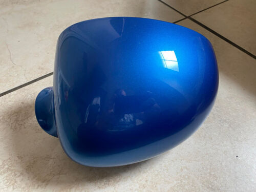 Genuine BMW E46 M3 estoril blue wing mirror case casing passenger n/s nearside - Picture 2 of 4