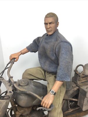 1/6 21ST CENT CUSTOMIZED STEVE MCQUEEN “THE GREAT ESCAPE 1/6 21ST CENT CUSTOMIZED STEVE MCQUEEN “THE GREAT ESCAPE