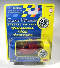 Walgreens 100th Anniversary Super Wheels Red PT Cruiser 73601 Car Motor Max