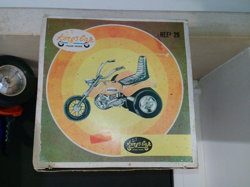 Honda Tricycle King's Car Distant Remote Control Plastic Made in Portugal Figure - Picture 6 of 10