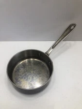 All Clad LTD Anodized Sauce Pan Pot 1 Qt No Lid 6" x 2.25”