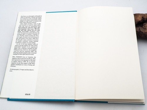 PIKE WATERS  - BY BILL WINSHIP  -1990 HARDBACK BOOK - SIGNED FRED BULLER - Picture 2 of 9