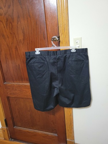 Gary Player Mens 44 Black Pleated 100% Cotton Golf Shorts - #77219 - Picture 6 of 7