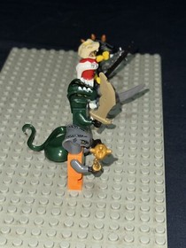 Lego Ninjago Minifigures Skalidor Scales Snappa Krait Chokun W/WEAPONS