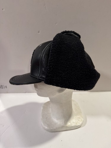 Vintage New Era X Timberland Trapper Hat Leather Sample Not For Resale 7 1/2 - Picture 9 of 17