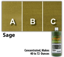 Professional Easy to Apply Water Based Concrete Stain Sage 8oz Bottle