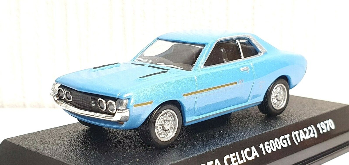1/64 Konami 1970 TOYOTA CELICA TA22 BLUE diecast car model | eBay