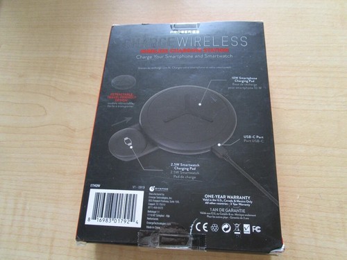 Helix 2-in-1 Wireless Charging Station for Apple Watch & Smartphones - ETHQIW - Photo 3 sur 4