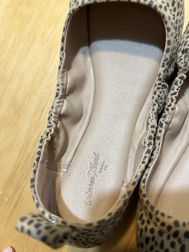 Blanca Damen-Ballerinas Leopardenmuster braun – Universalfaden – Größe 6 - Bild 2 von 3