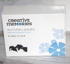 Creative Memories AUTUMN LEAVES Decorative Border Punch - New - NIB 