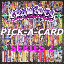 2025 CRANIACS SERIES 2 PICK-A-CARD BASE CARDS 1-100 WRAPPER/EMPTY BOX JOE SIMKO