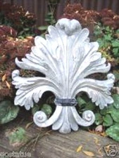 Fleur de lis  casting mold concrete plaster mould 11" x 11" 