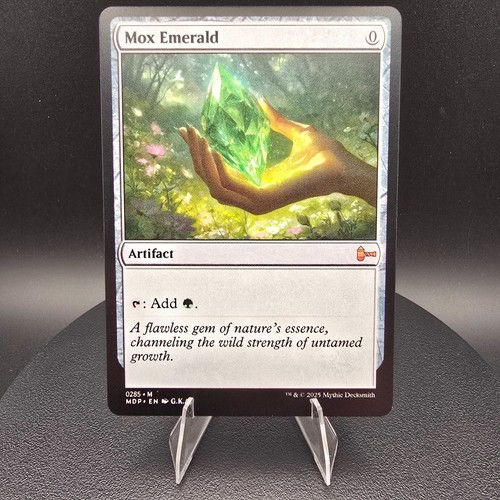 Mox Emerald - Custom Magic: The Gathering Karte - Hochwertig - Bild 2 von 6