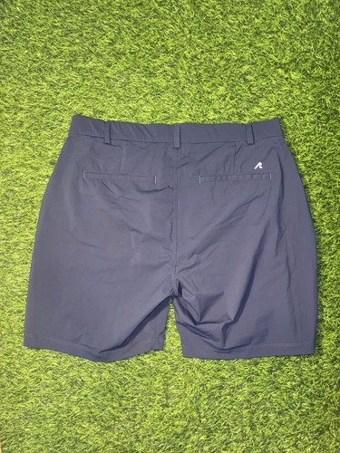 Pantalones Cortos Redvanly Para Hombres Azul Frente Plano Ligeros Hannover Performance Talla Grande - Imagen 4 de 6