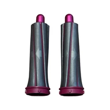 Dyson Airwrap Short Barrels 1.2" - 2 Pack Hair Attachments, Fuchsia (LEFT/RIGHT)