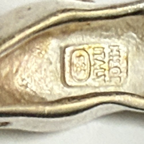 Milor Italy 925 Silver Double Panther Head Clasp Link Bracelet 7.25 Inches - Picture 8 of 9