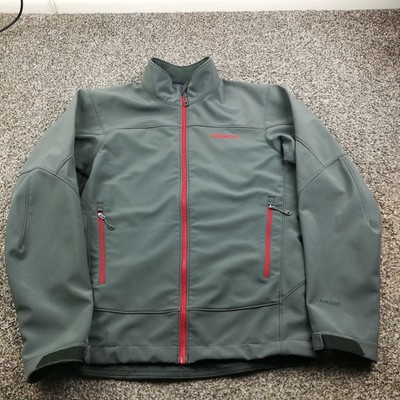 Patagonia Jacket Gray Adze Polartec Fleece Lined Full Zip 83390 Mens Medium AIG