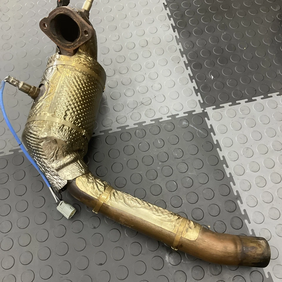 Colector de escape delantero Lincoln MKX 2016-2020 convertidor catalítico tubo de bajada OEM Foto 2 de 4