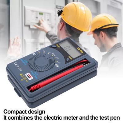 XB866 Pocket Multimeter Digital MultiPurpose LargeRange HighAccuracy