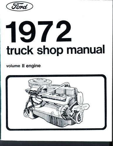 Ford Truck 1972 manual de taller - volúmenes 1-5 - Imagen 4 de 13
