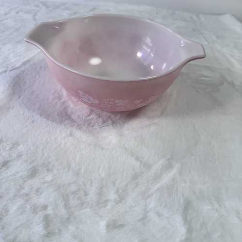 Pyrex Vintage Rosa Stachelbeere Aschenputtel 442 1,5 Quart Rührschüssel - Bild 2 von 6