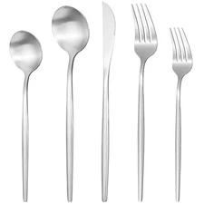 Silverware Set for 8, 40 Piece Flatware Set, Cutlery Tableware set Include Sp...